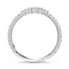 French Pavé Diamond Contour Ring, smallview