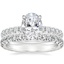 Platinum Petite Olympia Diamond Ring with Premier Luxe Sienna Diamond Ring (5/8 ct. tw.)