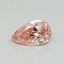 0.30 Ct. Fancy Vivid Pink Pear Lab Grown Diamond