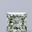 1.23 Ct. Fancy Intense Green Princess Lab Grown Diamond