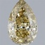 1.06 Ct. Fancy Intense Yellow Pear Lab Grown Diamond