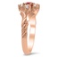 The Brea Ring, smalltop view on a hand