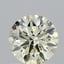 1.10 Ct. Fancy Light Yellow Round Lab Grown Diamond