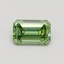 0.79 Ct. Fancy Vivid Green Emerald Lab Grown Diamond