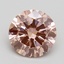 2.48 Ct. Fancy Intense Pink Round Lab Grown Diamond