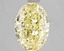 3.01 Ct. Fancy Vivid Yellow Oval Lab Grown Diamond