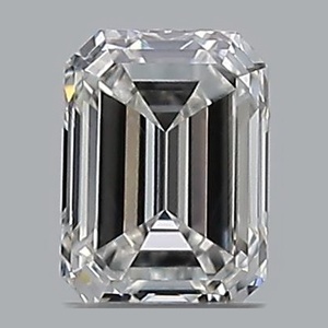 Emerald diamond — real photo
