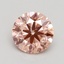 1.80 Ct. Fancy Intense Pink Round Lab Grown Diamond