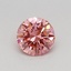 0.33 Ct. Fancy Vivid Pink Pear Lab Grown Diamond
