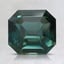 7.7x7.2mm Teal Emerald Sapphire