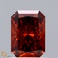 1.01 Ct. Fancy Deep  Orange Radiant Lab Grown Diamond