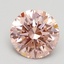 2.30 Ct. Fancy Intense Pink Round Lab Grown Diamond