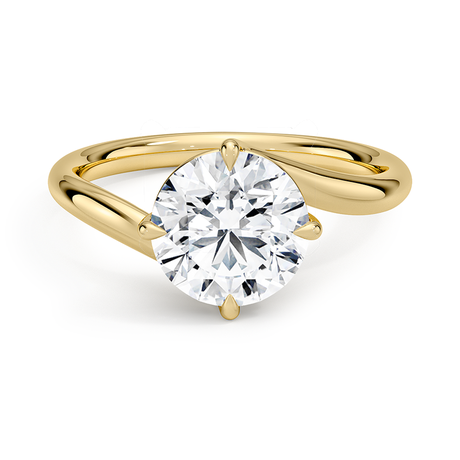 Atelier Bypass Solitaire Ring