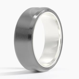 Endeavor 7.5mm Wedding Ring in 18K White Gold