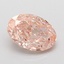 1.10 Ct. Fancy Vivid Pink Oval Lab Grown Diamond