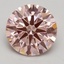 2.53 Ct. Fancy Intense Pink Round Lab Grown Diamond