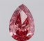 2.12 Ct. Fancy Vivid  Pink Pear Lab Grown Diamond