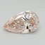 2.70 Ct. Fancy Intense Pink Pear Lab Grown Diamond
