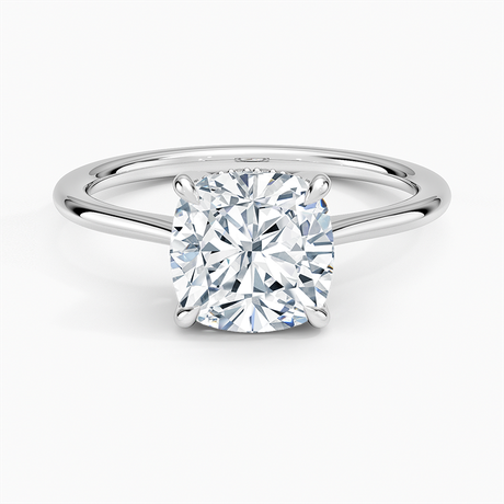 Elle Hidden Halo Diamond Ring