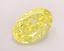 4.07 Ct. Fancy Vivid  Yellow Oval Lab Grown Diamond