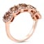 Five Halo Champagne Diamond Ring, smallview