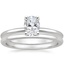18K White Gold Perfect Fit Bridal Set