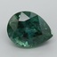 7.6x6mm Teal Pear Montana Sapphire
