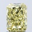 2.04 Ct. Fancy Vivid Yellow Radiant Lab Grown Diamond