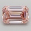 3.70 Ct. Fancy Intense  Pink Emerald Lab Grown Diamond