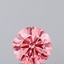 1.08 Ct. Fancy Vivid  Pink Round Lab Grown Diamond