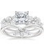 Platinum Amaranta Diamond Ring (1/2 ct. tw.) with Abelia Diamond Ring