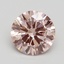 2.01 Ct. Fancy Intense Pink Round Lab Grown Diamond