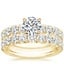 18K Yellow Gold Ellora Diamond Bridal Set