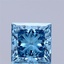 2.06 Ct. Fancy Vivid Blue Princess Lab Grown Diamond
