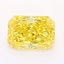 1.05 Ct. Fancy Vivid Yellow Radiant Lab Grown Diamond