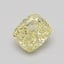 1.02 Ct. Fancy Yellow Cushion Diamond