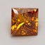1.69 Ct. Fancy Vivid Orange Princess Lab Grown Diamond