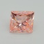 5.01 Ct. Fancy Intense Pink Princess Lab Grown Diamond