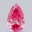 0.65 Ct. Fancy Vivid Pink Pear Lab Grown Diamond