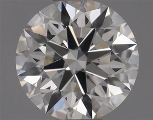 Round diamond — real photo
