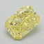 2.05 Ct. Fancy Intense Yellow Radiant Lab Grown Diamond
