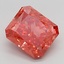3.63 Ct. Fancy Vivid Pink Radiant Lab Grown Diamond