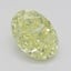 2.54 Ct. Fancy Yellow Oval Diamond