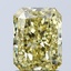 2.09 Ct. Fancy Vivid Yellow Radiant Lab Grown Diamond