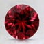 10.2x10mm Unheated Red Modified Round Garnet