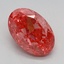 2.73 Ct. Fancy Vivid Pink Oval Lab Grown Diamond