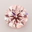 3.00 Ct. Fancy Vivid Pink Round Lab Grown Diamond