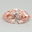 2.07 Ct. Fancy Vivid Pink Marquise Lab Grown Diamond