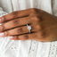 Platinum Tacori Coastal Crescent Pavé Diamond Ring, smalladditional view 1