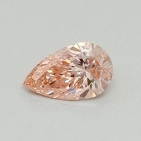 0.50 Ct. Fancy Intense Brownish Pink Princess Lab Grown Diamond